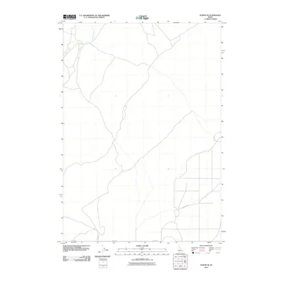 2010 Map of Dubois SE, 2010 Print