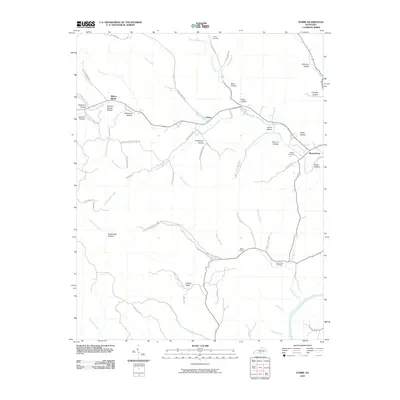 2010 Map of Dubre, 2010 Print
