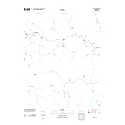 2013 Map of Dubre, 2013 Print