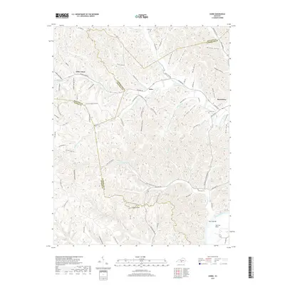 2019 Map of Dubre, 2019 Print