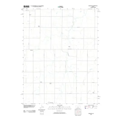 2009 Map of Dubuque, 2009 Print