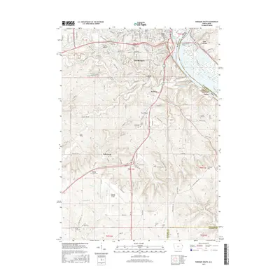 2015 Map of Dubuque South, 2015 Print