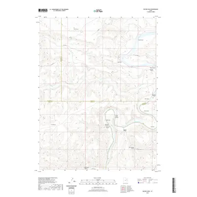 2020 Map of Duches Hole, 2020 Print