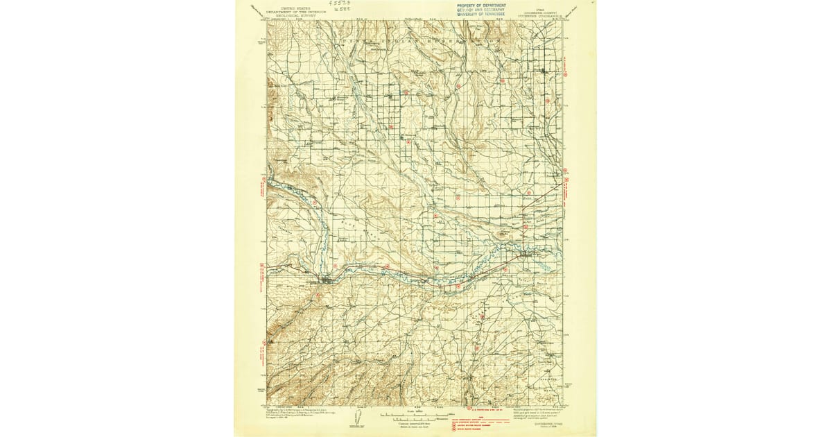 1930s Maps of Duchesne UT Pastmaps - Duchesne Duchesne County Ut Usgs Topo 1939 Og 1200x630 