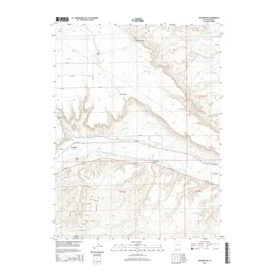 2014 Map of Duchesne NE, 2014 Print