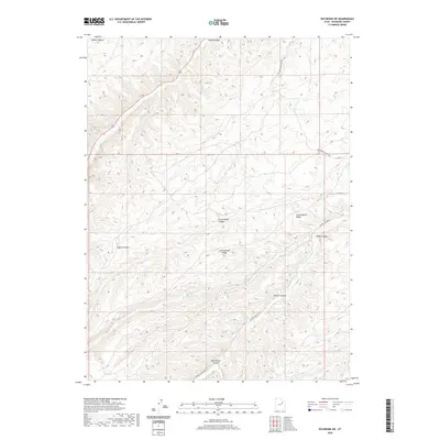 2020 Map of Duchesne SW, 2020 Print
