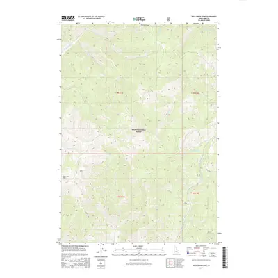 2017 Map of Duck Creek Point, 2017 Print