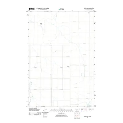 2011 Map of Duck Creek, 2011 Print