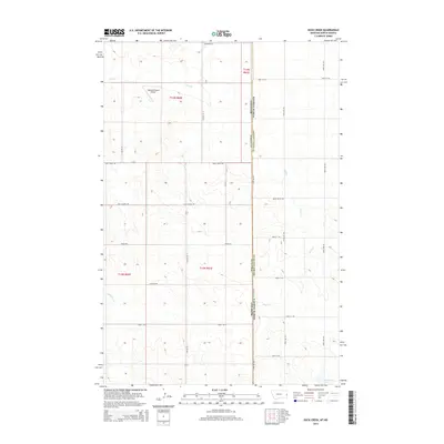 2014 Map of Duck Creek, 2014 Print