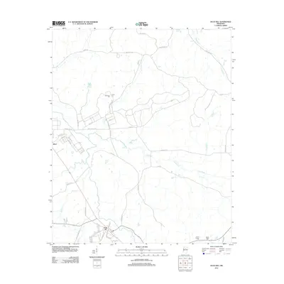 2012 Map of Duck Hill, 2012 Print