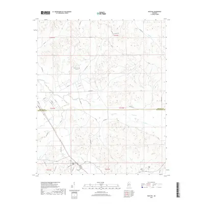 2018 Map of Duck Hill, 2018 Print