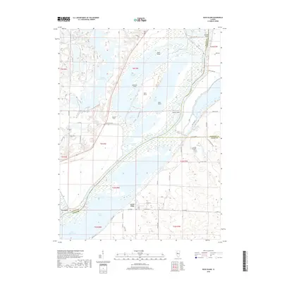 2018 Map of Duck Island, 2018 Print
