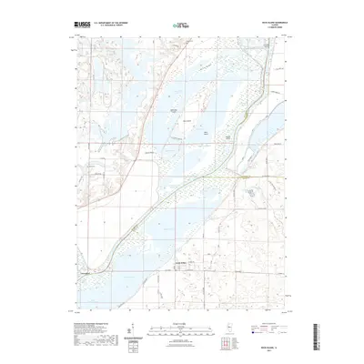 2021 Map of Duck Island, 2021 Print