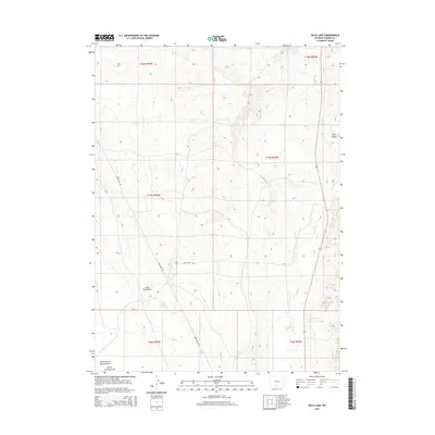 2015 Map of Duck Lake, 2015 Print