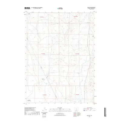 2017 Map of Duck Lake, 2017 Print