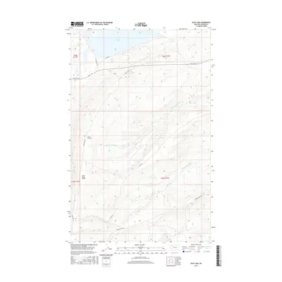 2017 Map of Duck Lake, 2017 Print
