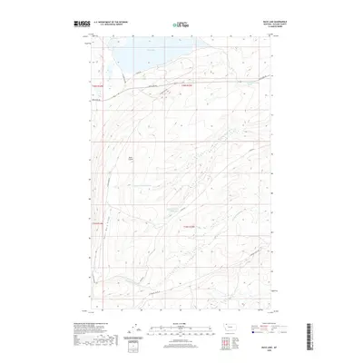 2020 Map of Duck Lake, 2020 Print