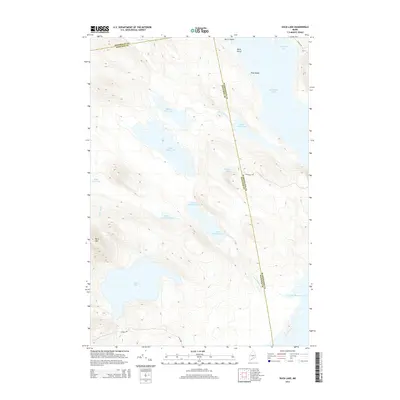 2014 Map of Duck Lake, 2014 Print