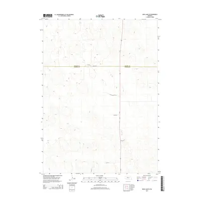 2014 Map of Duck Lake SE, 2014 Print