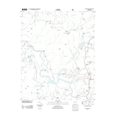 2011 Map of Ducktown, 2011 Print