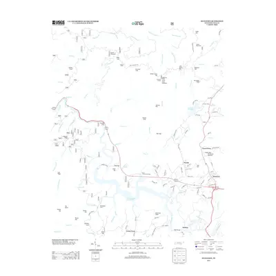 2013 Map of Ducktown, 2013 Print