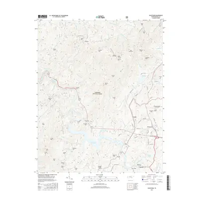 2016 Map of Ducktown, 2016 Print