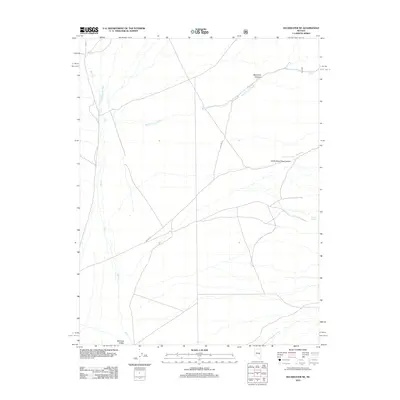 2012 Map of Duckwater NE, 2012 Print