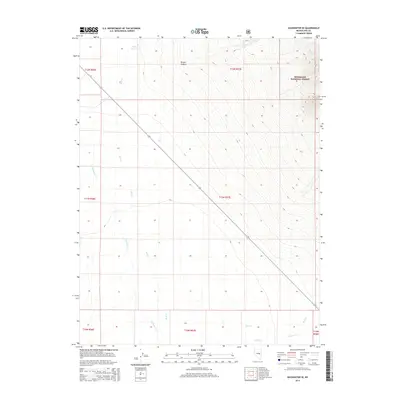2014 Map of Duckwater SE, 2014 Print