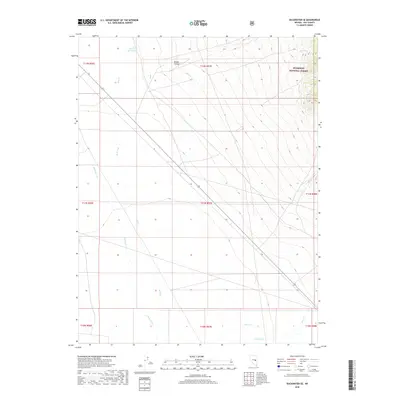 2018 Map of Duckwater SE, 2018 Print