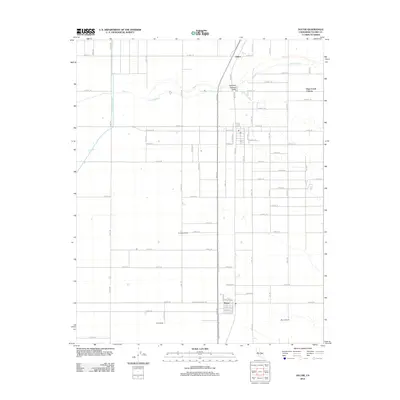 2012 Map of Ducor, 2012 Print