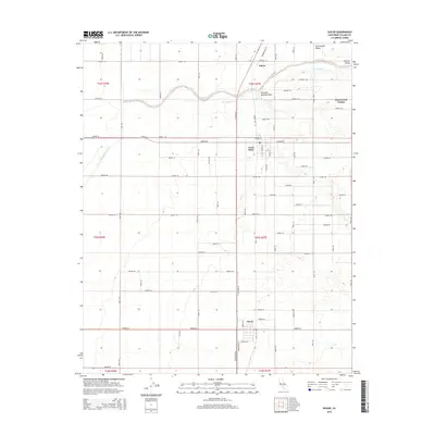 2015 Map of Ducor, 2015 Print