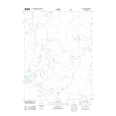 2012 Map of Dudley Creek, 2012 Print