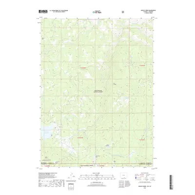 2018 Map of Dudley Creek, 2018 Print