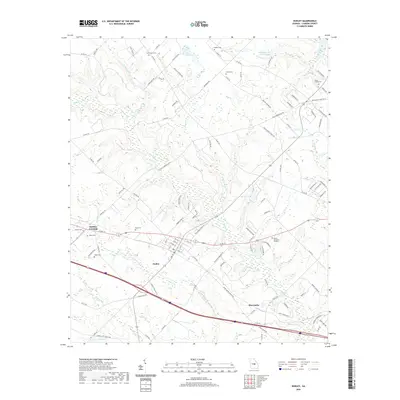 2020 Map of Dudley, 2020 Print