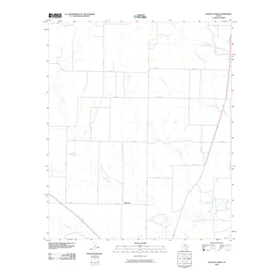 2010 Map of Dudleys Creek, 2010 Print