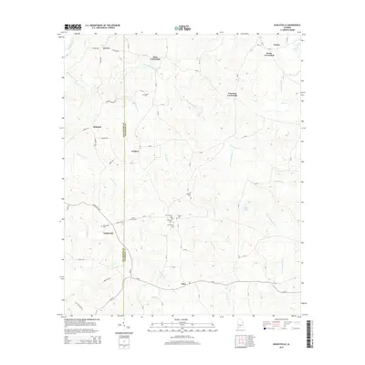 2014 Map of Dudleyville, 2014 Print