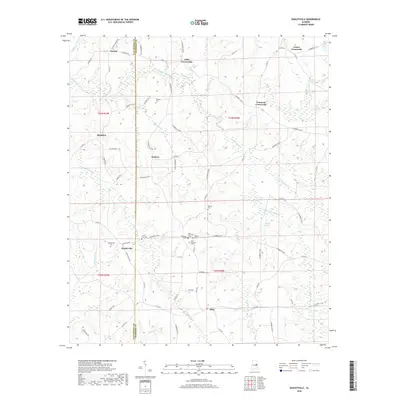 2018 Map of Dudleyville, 2018 Print