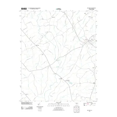 2011 Map of Due West, 2011 Print