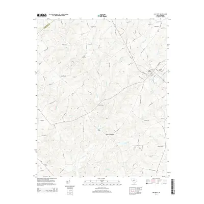 2014 Map of Due West, 2014 Print