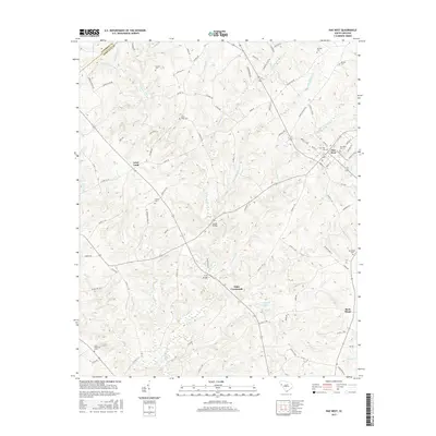 2017 Map of Due West, 2017 Print