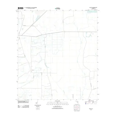 2012 Map of Duette, 2012 Print