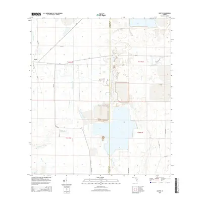 2015 Map of Duette, 2015 Print