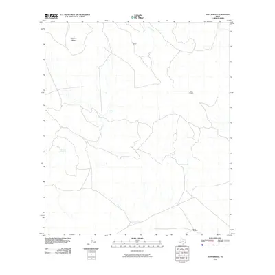 2010 Map of Duff Springs, 2010 Print