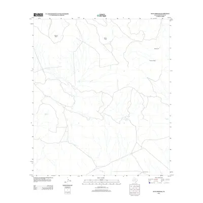 2012 Map of Duff Springs, 2012 Print