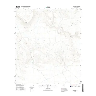 2016 Map of Duff Springs, 2016 Print