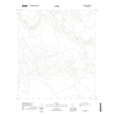 2019 Map of Duff Springs, 2019 Print