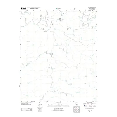 2012 Map of Dugas, 2012 Print