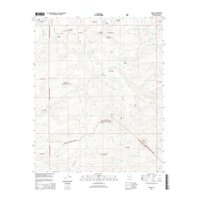 2014 Map of Dugas, 2014 Print