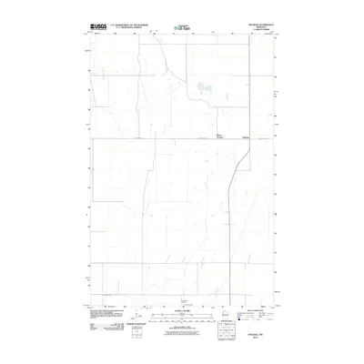 2010 Map of Dugdale, 2010 Print
