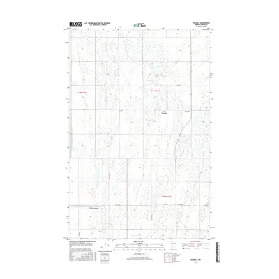 2016 Map of Dugdale, 2016 Print